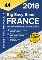 AA Big Easy Read Atlas France | AA Publishing