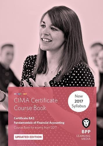 CIMA BA3 Fundamentals of Financial Accounting | BPP Learning Media