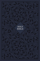 KJV, Reference Bible, Giant Print, Cloth over Board, Blue, Red Letter Edition, Comfort Print | Thomas Nelson