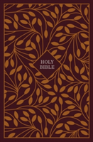 KJV, Thinline Reference Bible, Cloth over Board, Burgundy/Orange, Red Letter Edition, Comfort Print | Thomas Nelson