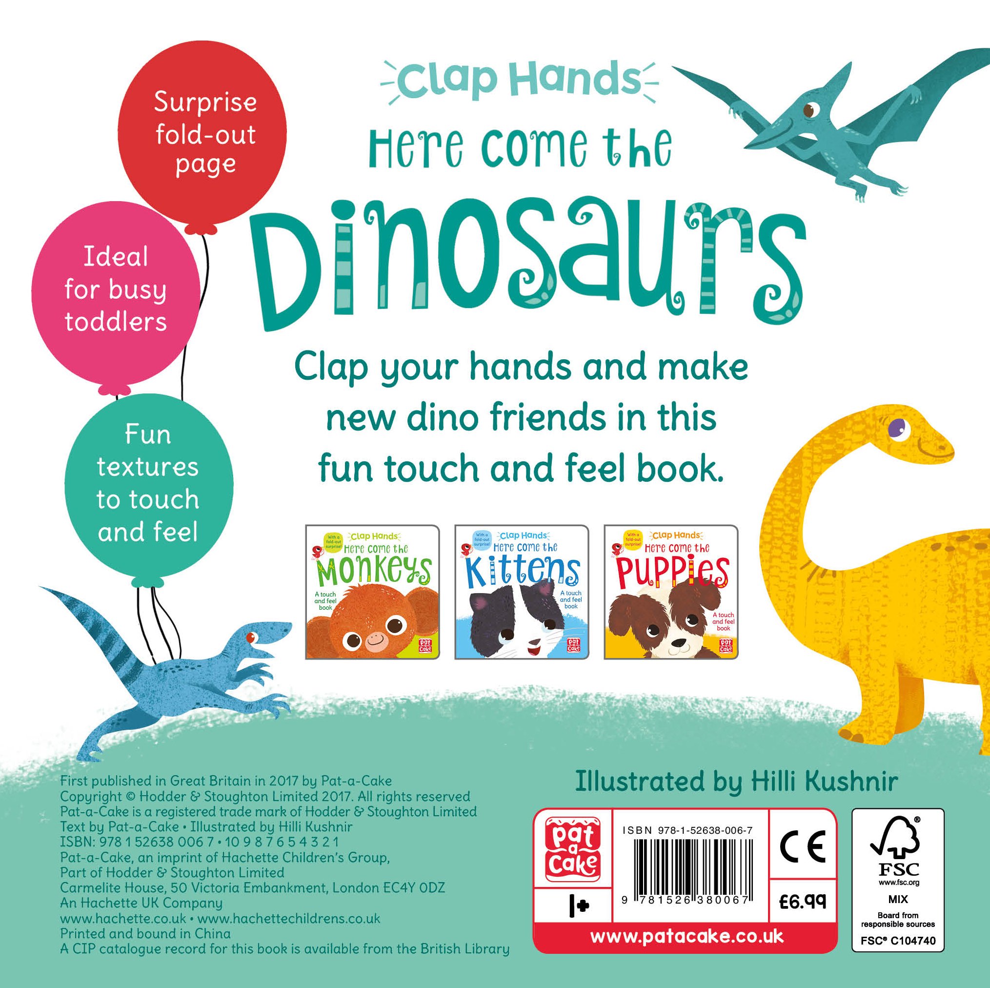 Clap Hands: Here Come the Dinosaurs | Pat-a-Cake