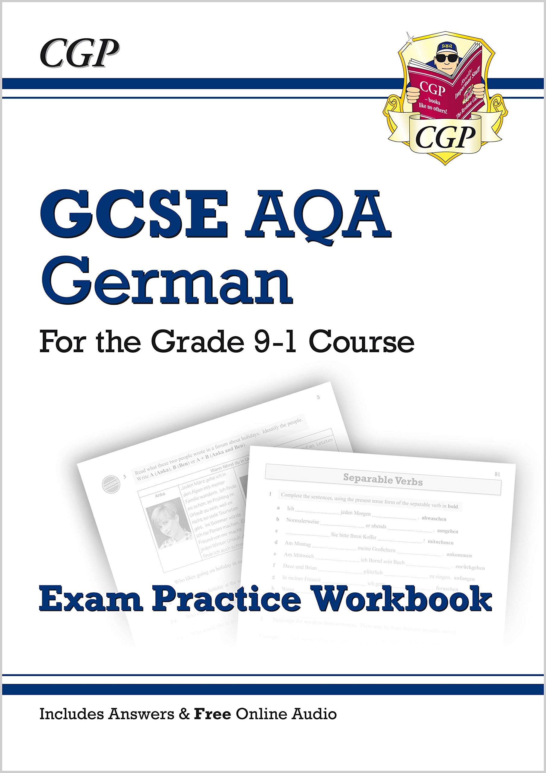 GCSE German AQA Exam Practice Workbook - For the Grade 9-1 Course (Includes Answers) |