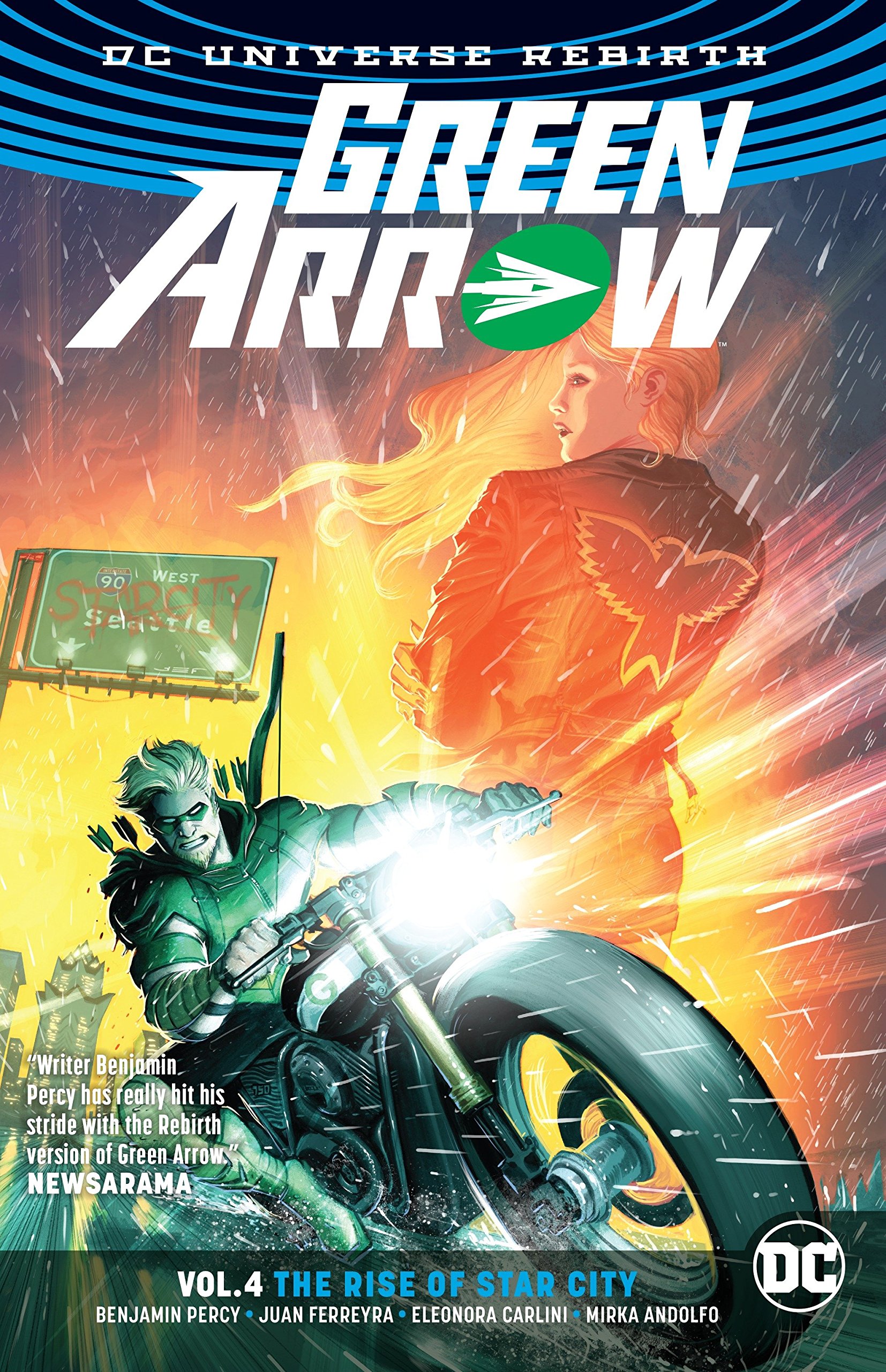 Green Arrow Vol. 4 The Rise Of Star City (Rebirth) | Benjamin Percy