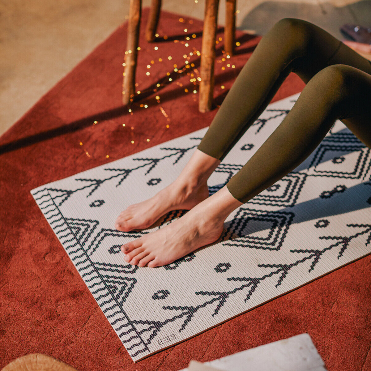 Covor pentru yoga - Yoga Rug - Berber  |