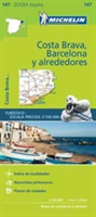 Barcelona y Alrededores Costa Brava Zoom Map 147 |