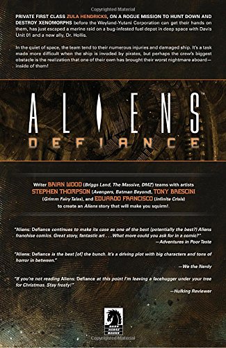 Aliens: Defiance | Brian Wood, Tristan Jones, Dan Jackson