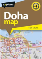 Doha City Map | Explorer Publishing and Distribution