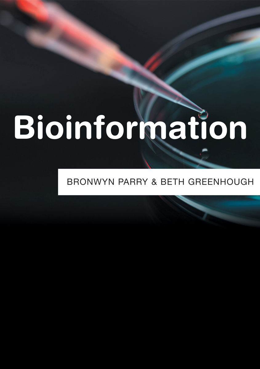 Bioinformation | Bronwyn Parry, Dr. Beth Greenhough