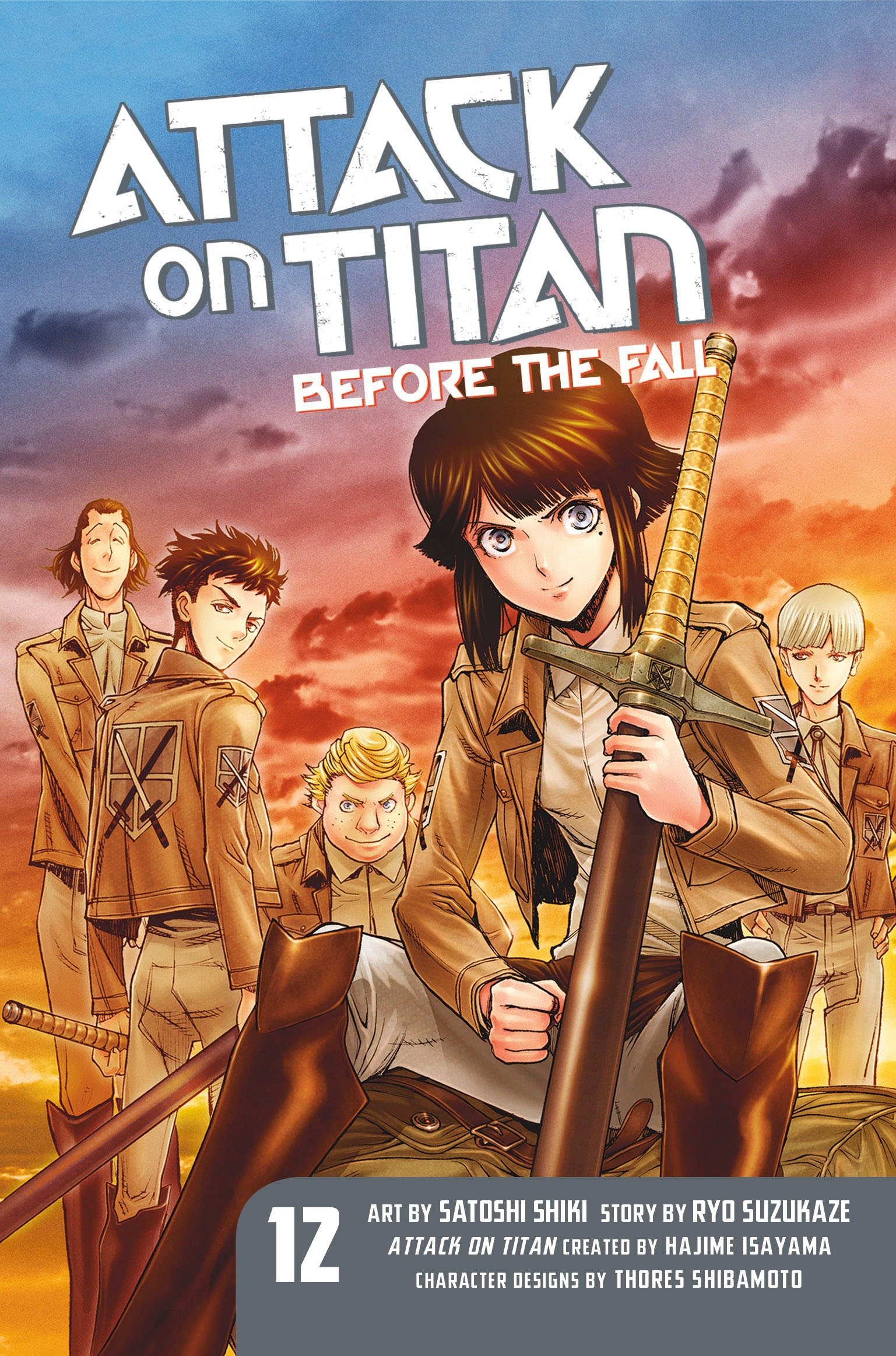 Attack on Titan: Before The Fall Vol. 12 | Satoshi Shiki, Ryo Suzukaze