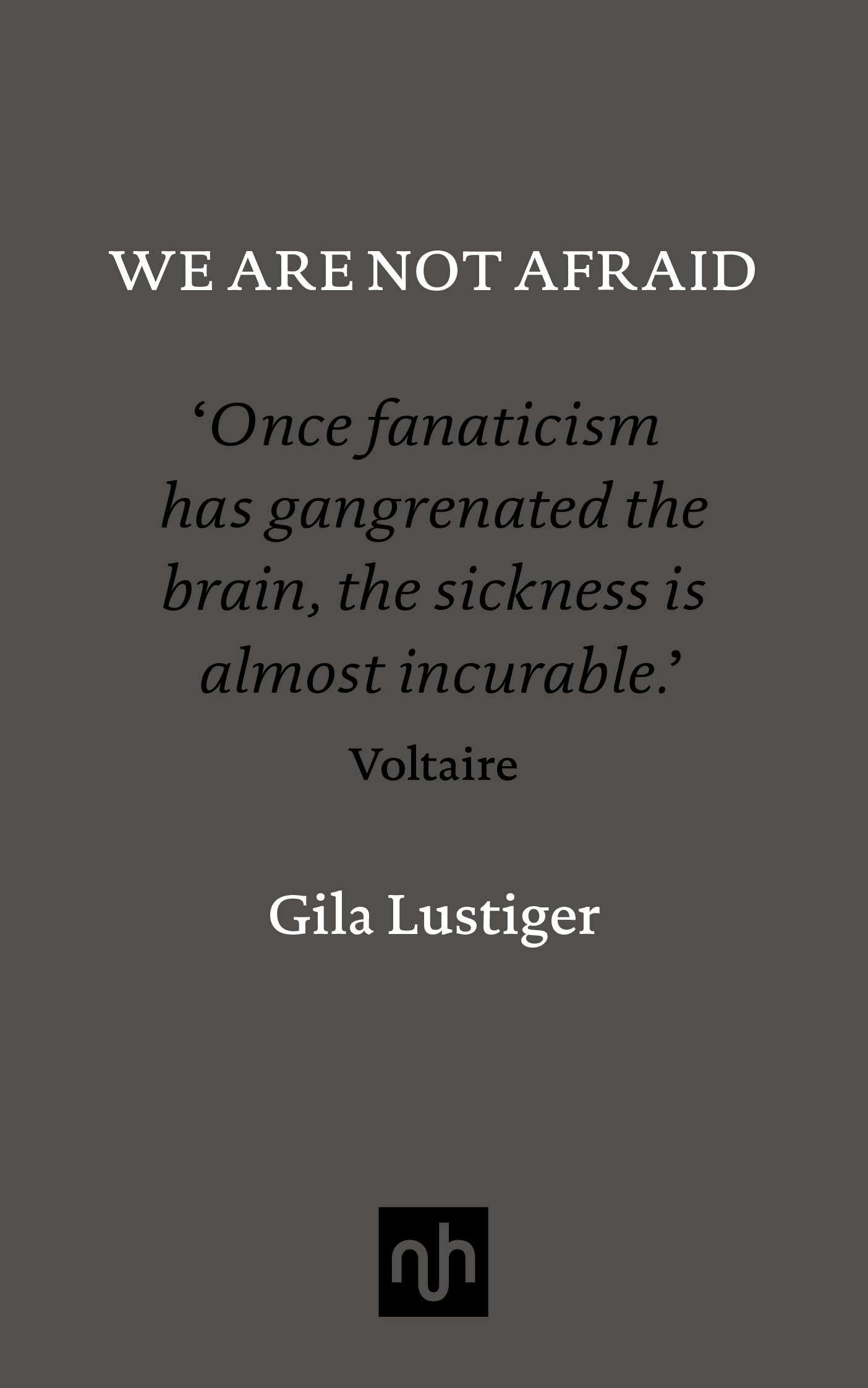 We Are Not Afraid | Gila Lustiger