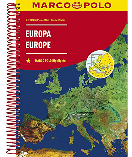 Europe Marco Polo Road Atlas | Marco Polo