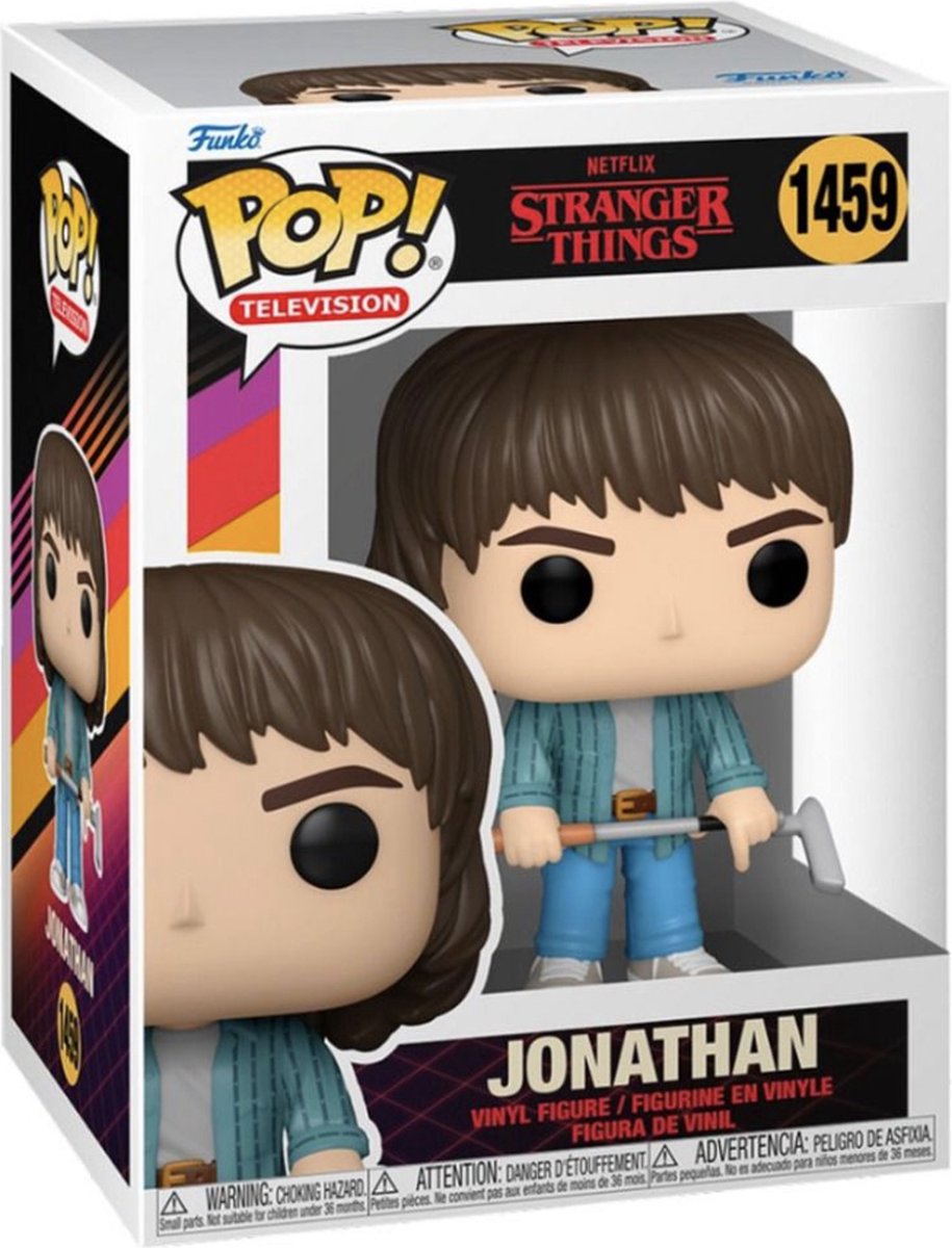 Figurina - Stranger Things S4 - Jonathan with Golf Club | Funko