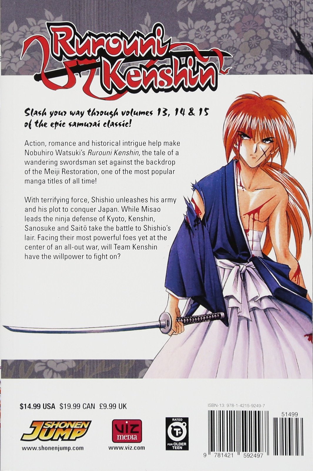 Rurouni Kenshin - Volume 13,14 & 15 (3-in-1 Edition) | Nobuhiro Watsuki - 1 | YEO