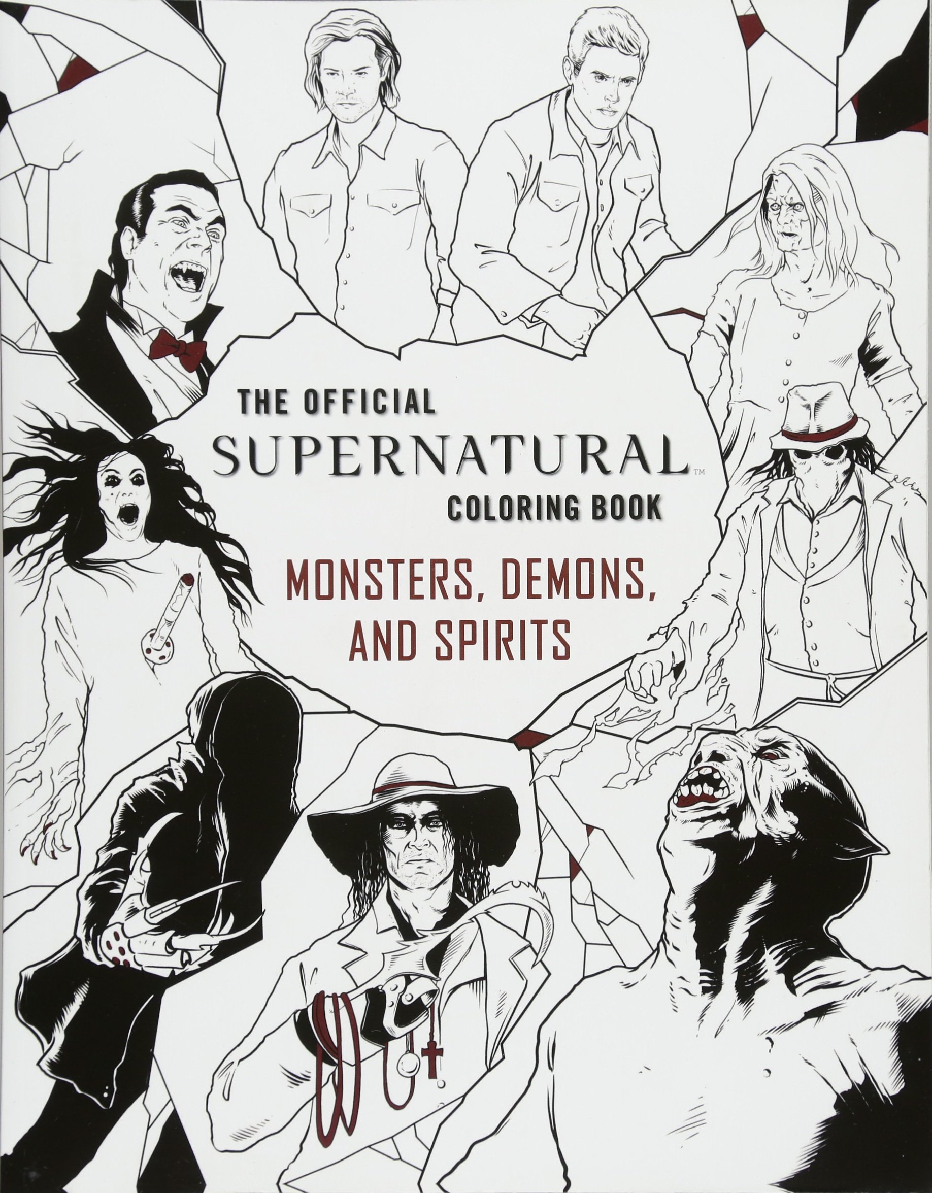 Official Supernatural Coloring Book: Monsters, Demons, and Spirits | Insight Editions