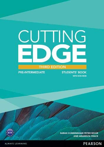 Cutting Edge 3rd Edition Pre-Intermediate Students\' Book and DVD Pack | Araminta Crace, Sarah Cunningham, Peter Moor