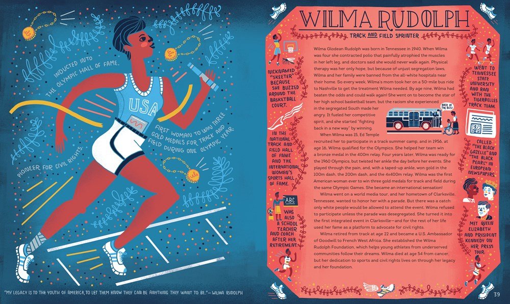 Women in Sports | Rachel Ignotofsky - 2 | YEO