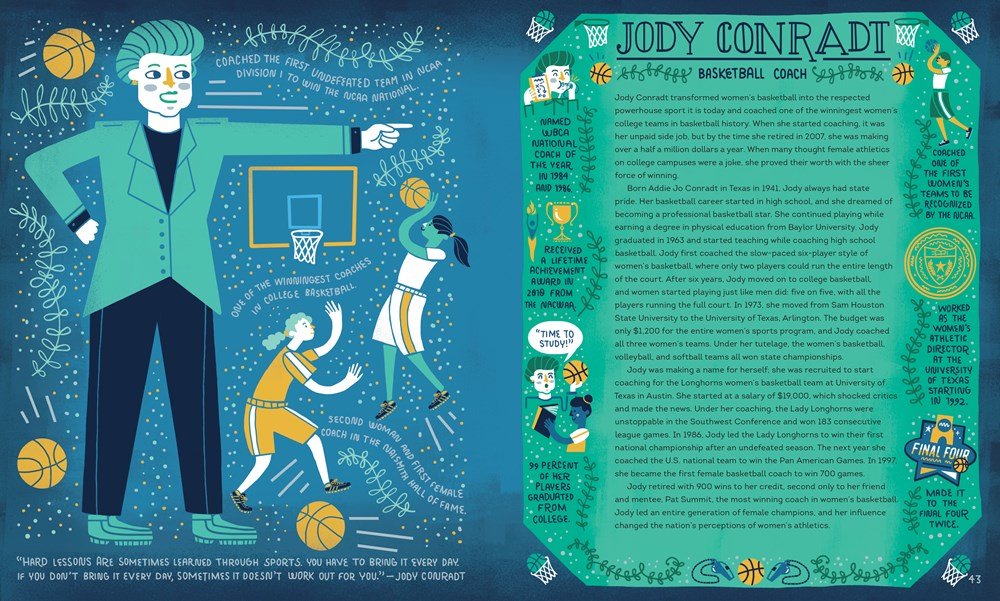 Women in Sports | Rachel Ignotofsky - 3 | YEO