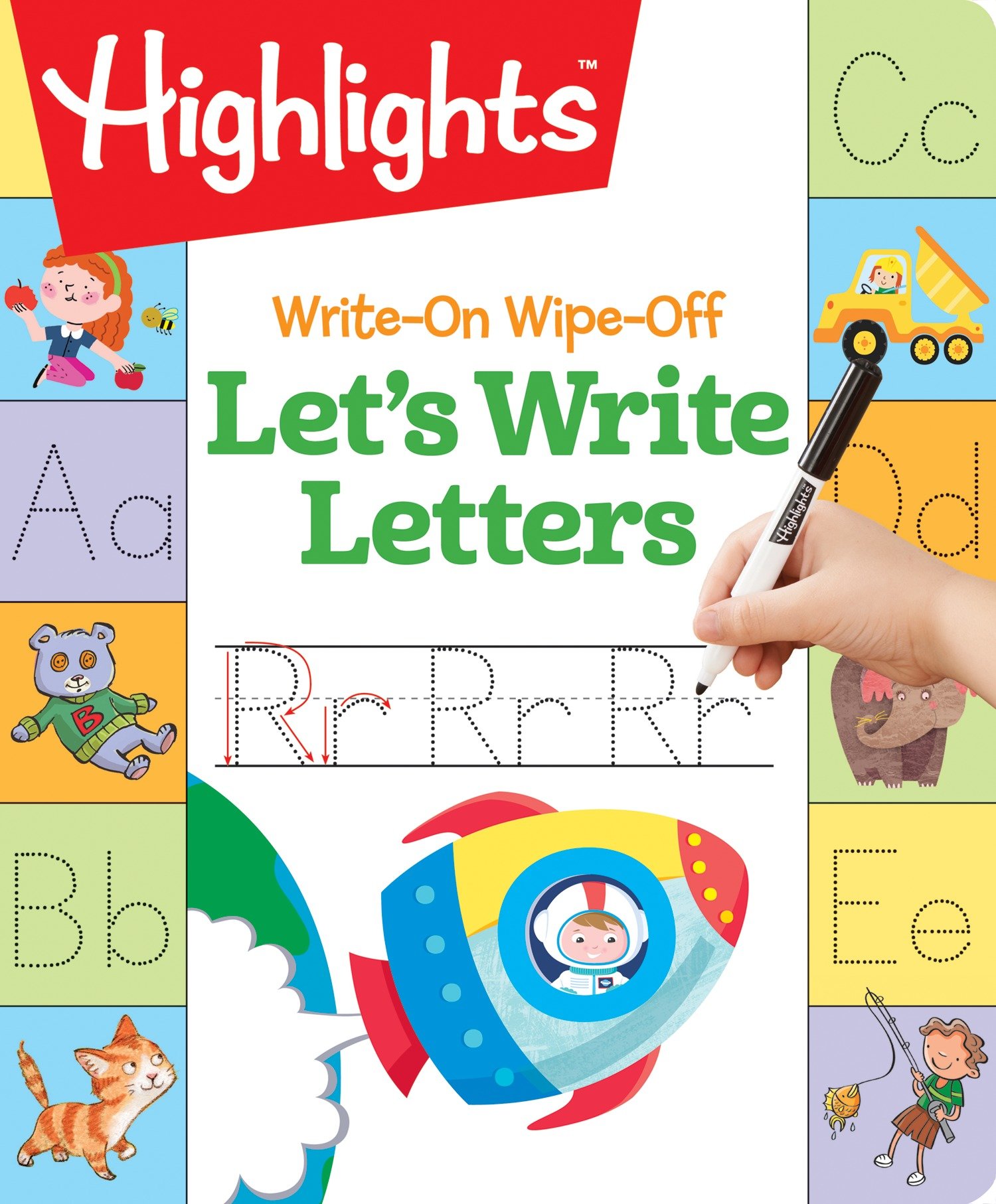 Write-On Wipe-Off Let\'s Write Letters |