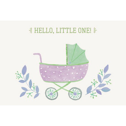 Felicitare - Hello, Little one! | Mink