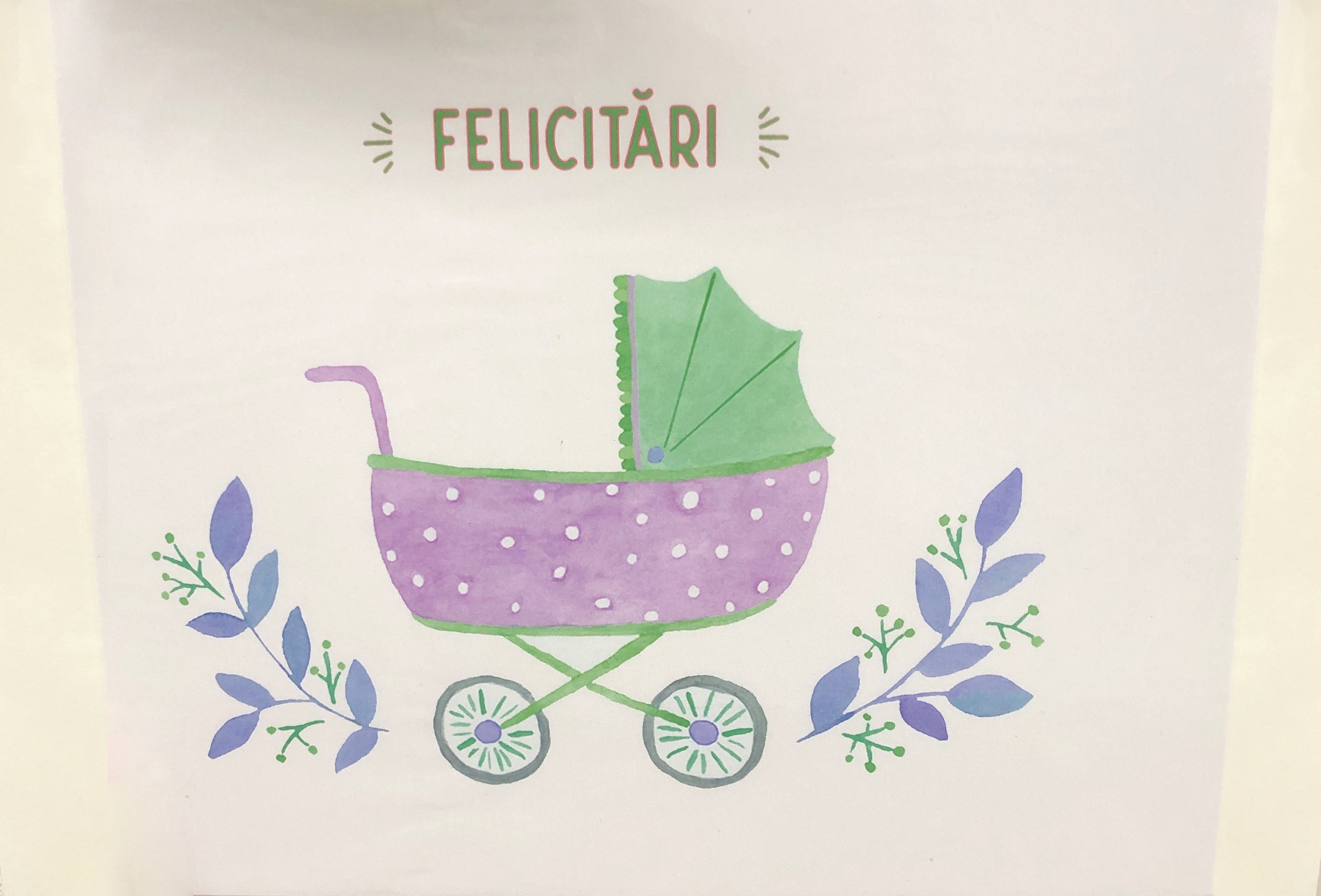 Felicitare - Welcome Baby - Felicitari | Mink