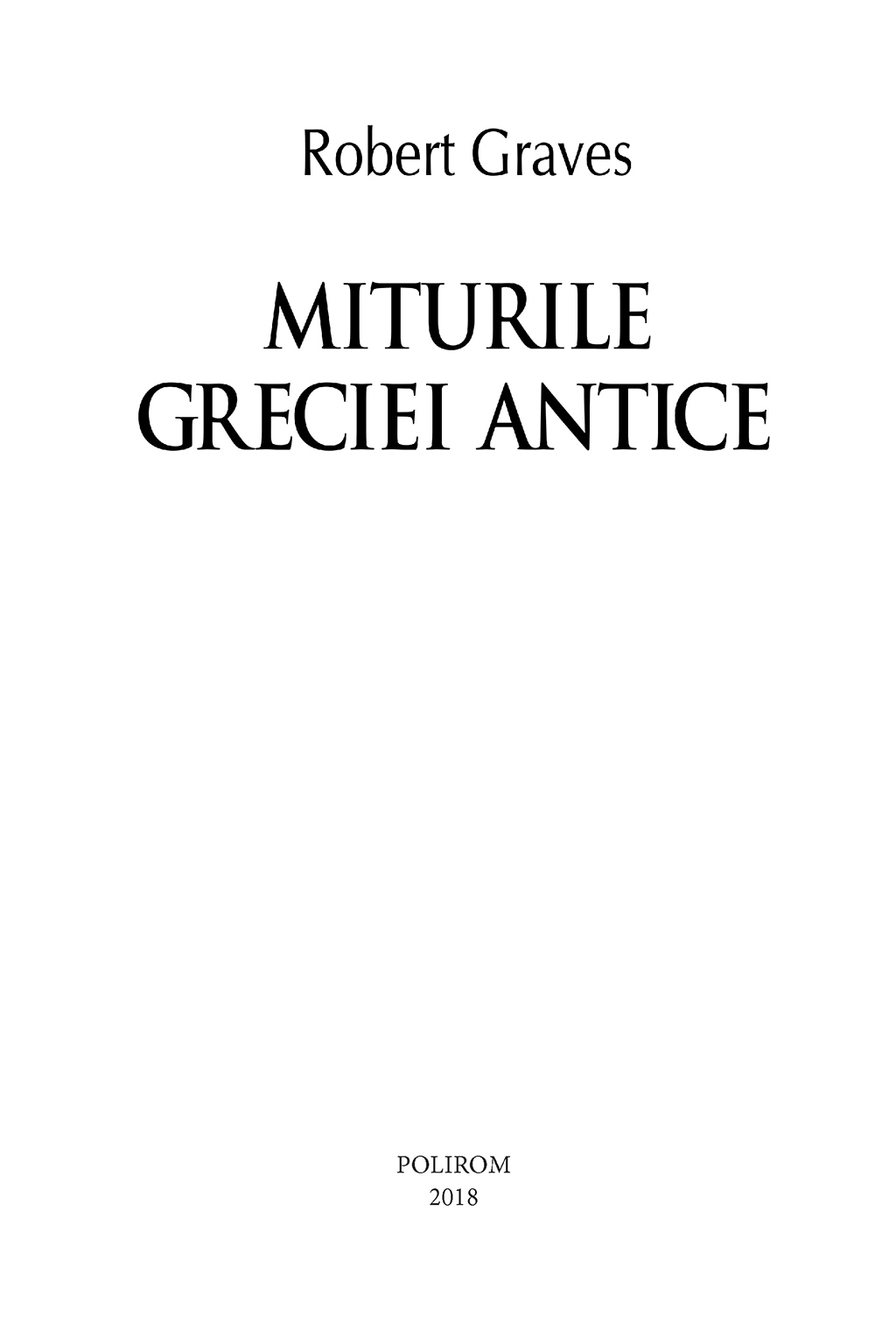 Miturile Greciei antice | Robert Graves - 8 | YEO