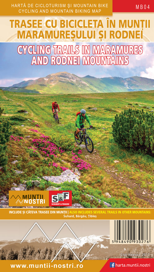 Trasee cicloturistice in Muntii Maramuresului si Rodnei | atlase