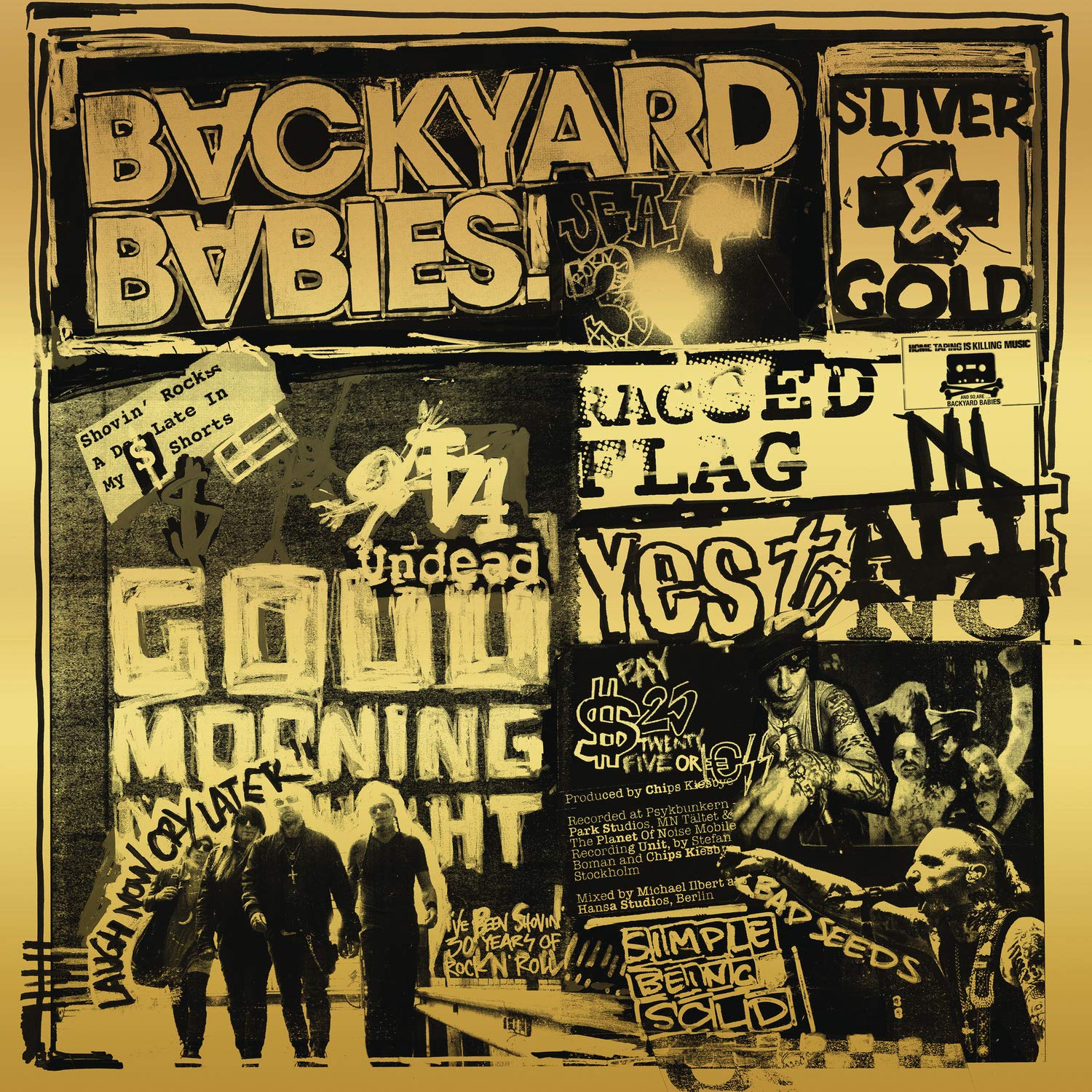 Sliver And Gold - Vinyl | Backyard Babies - 1 | YEO