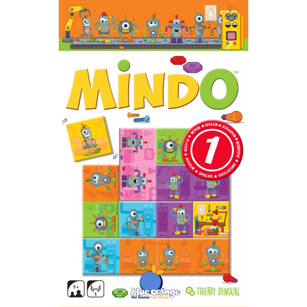 Puzzle - Mindo: Robots | Blue Orange
