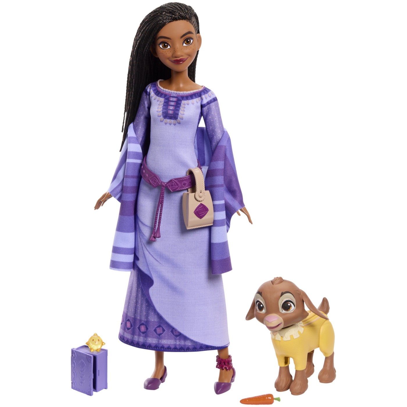 Set papusa cu accesorii - Disney Wish -Asha | Mattel