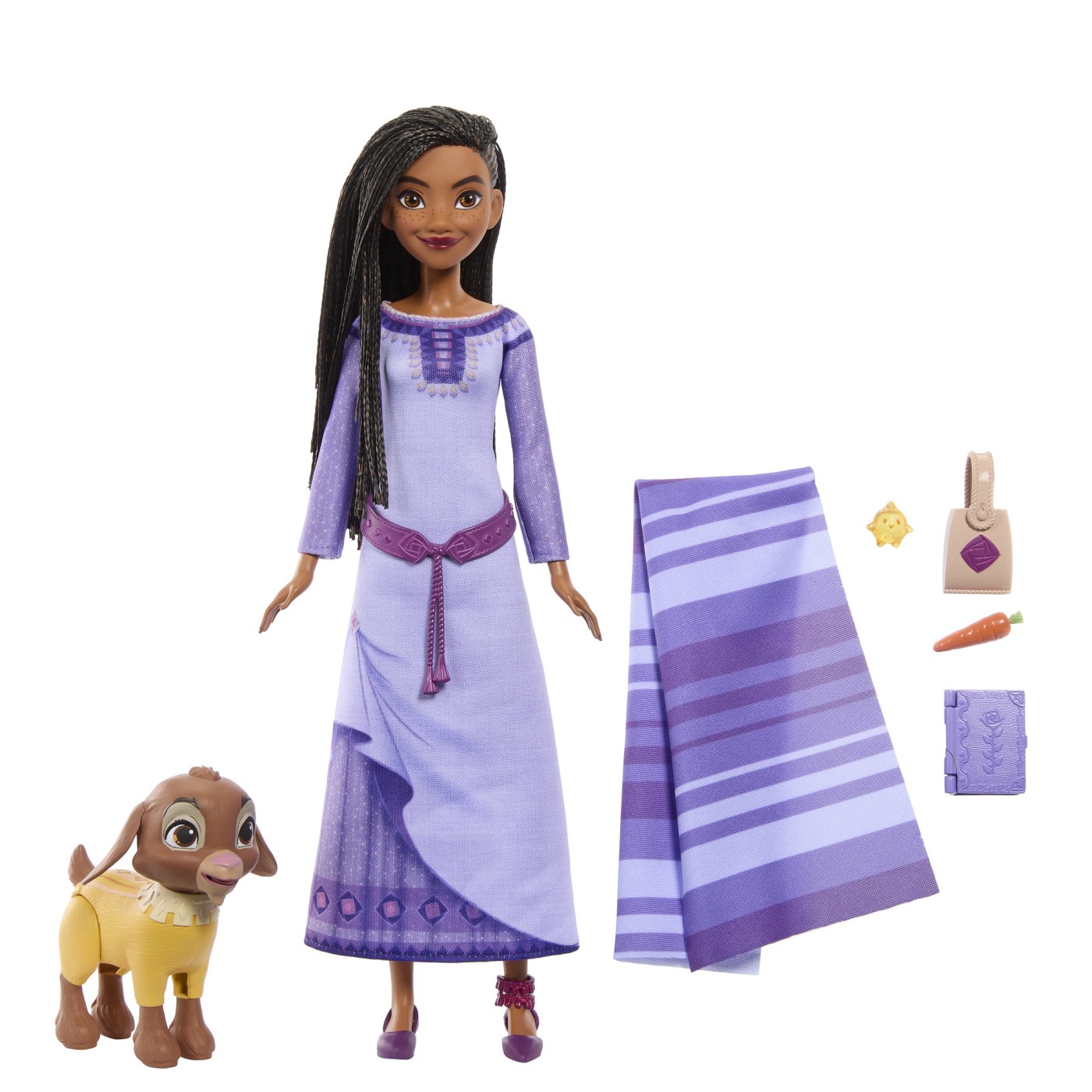 Set papusa cu accesorii - Disney Wish - Asha | Mattel - 6 | YEO