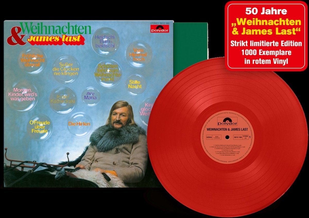 Weihnachten & James Last - Red Vinyl | James Last