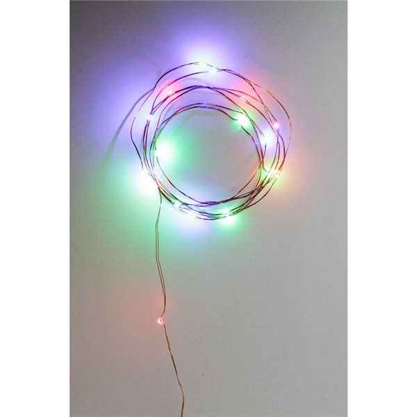 Luminite Copper String - Multicolor | Kikkerland - 2 | YEO