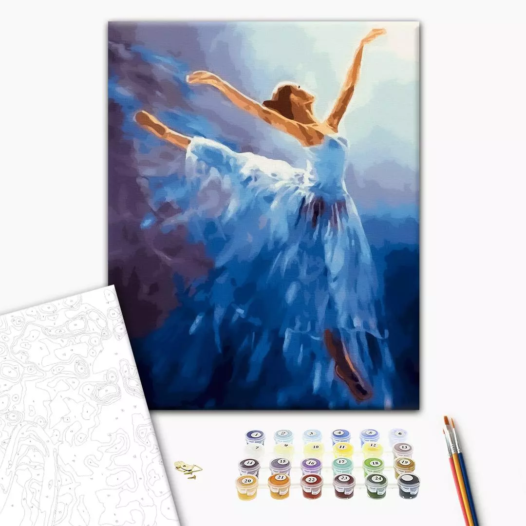 Set pictura pe numere - Air ballerina | Brushme