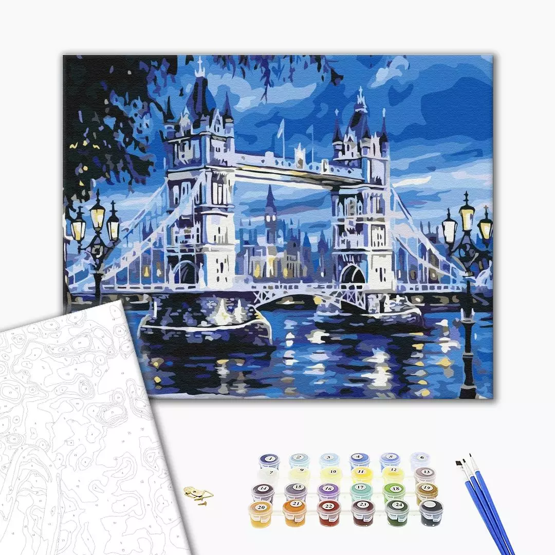 Set pictura pe numere - Tower Bridge | Brushme