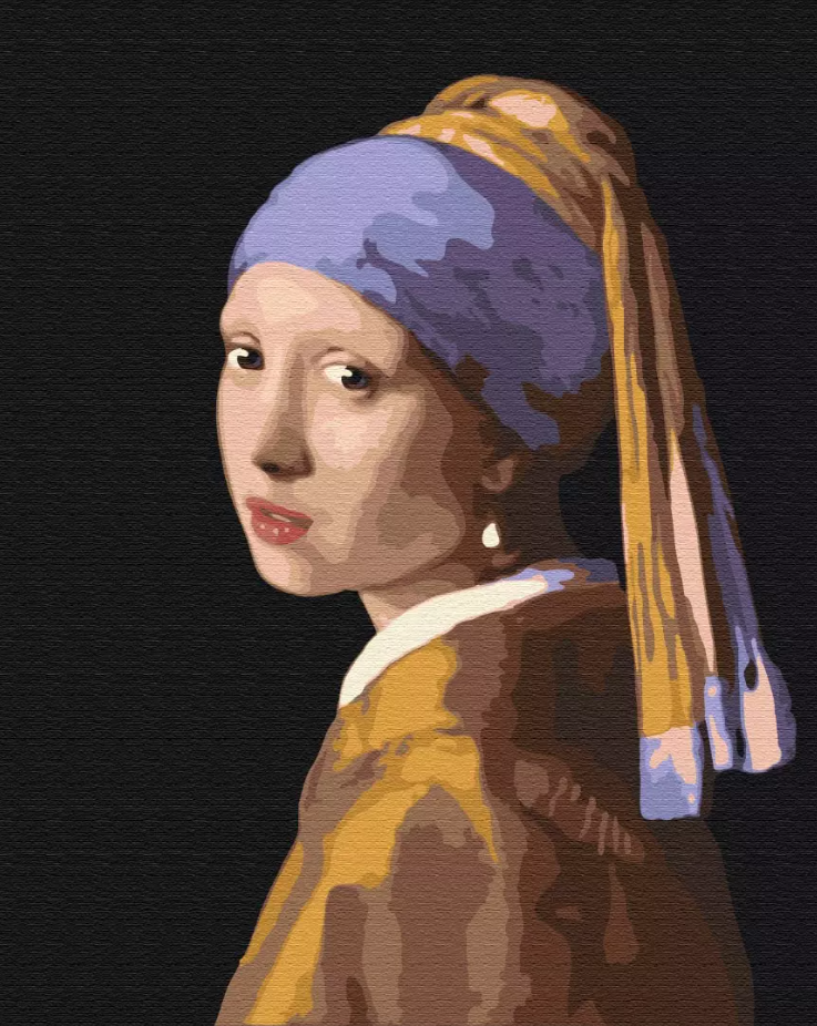 Set pictura pe numere - Girl with a pearl earring