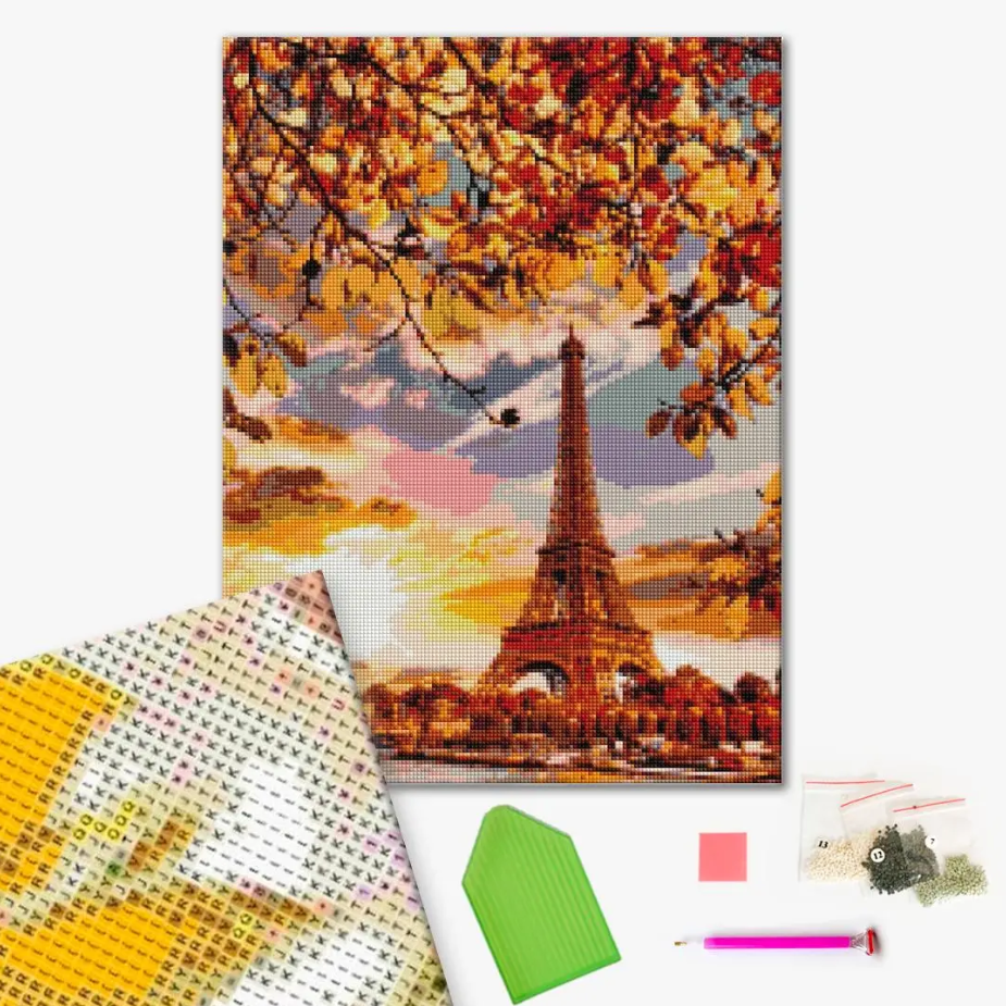 Set mozaic - Autumn Paris | Brushme