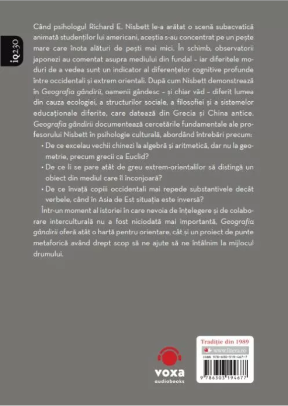 Geografia gandirii | Richard Nisbet