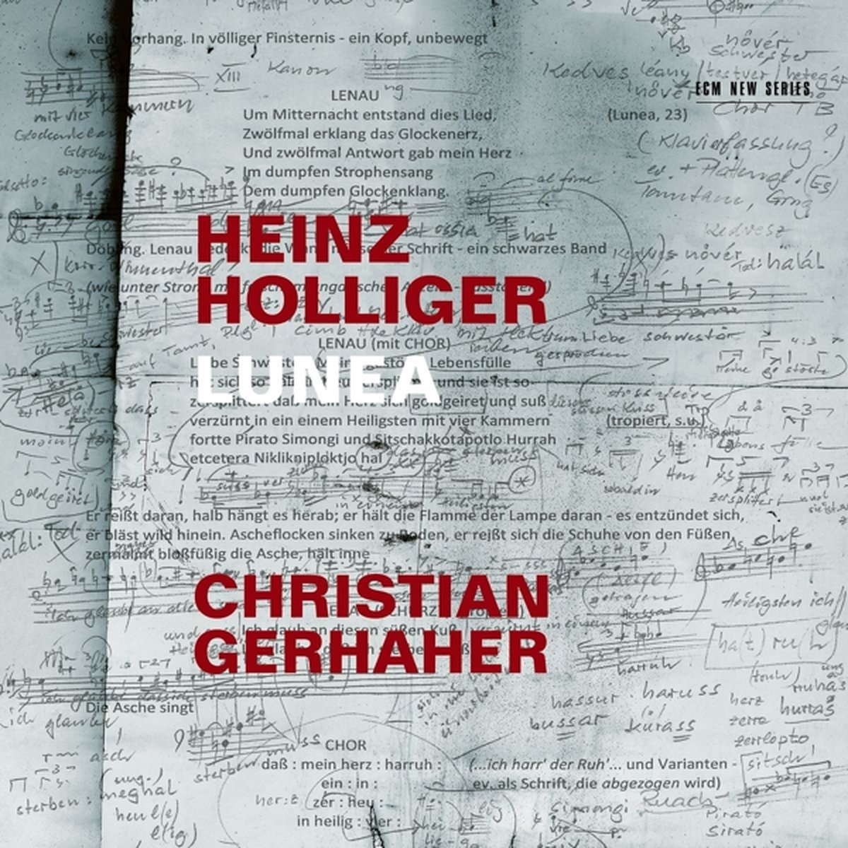 Holliger: Lunea | Heinz Holliger, Christian Gerhaher