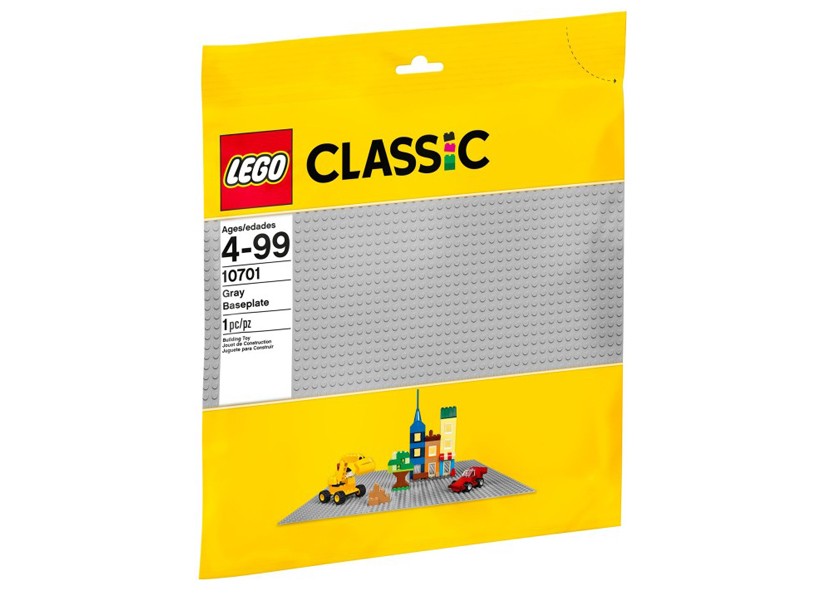 Placa de baza gri LEGO (10701) | LEGO