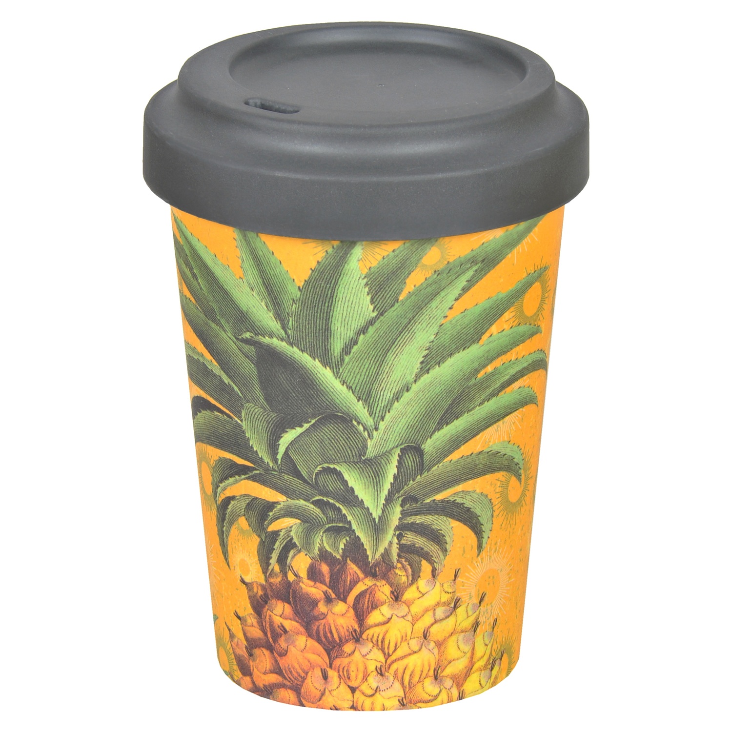 Cana de voiaj - Bambusbecher - Pineapple | Tranquillo