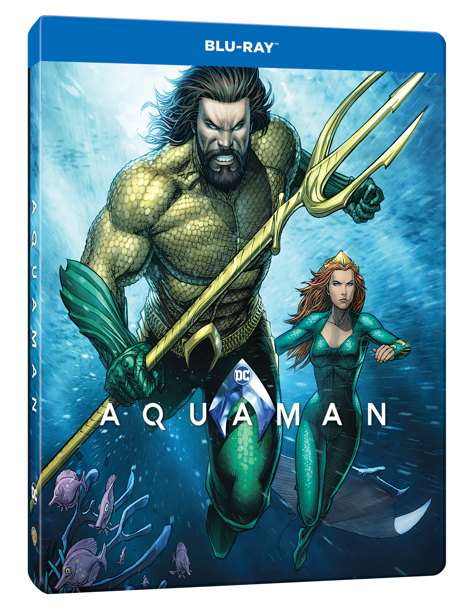 Aquaman (Steelbook, Blu-Ray Disc) | James Wan