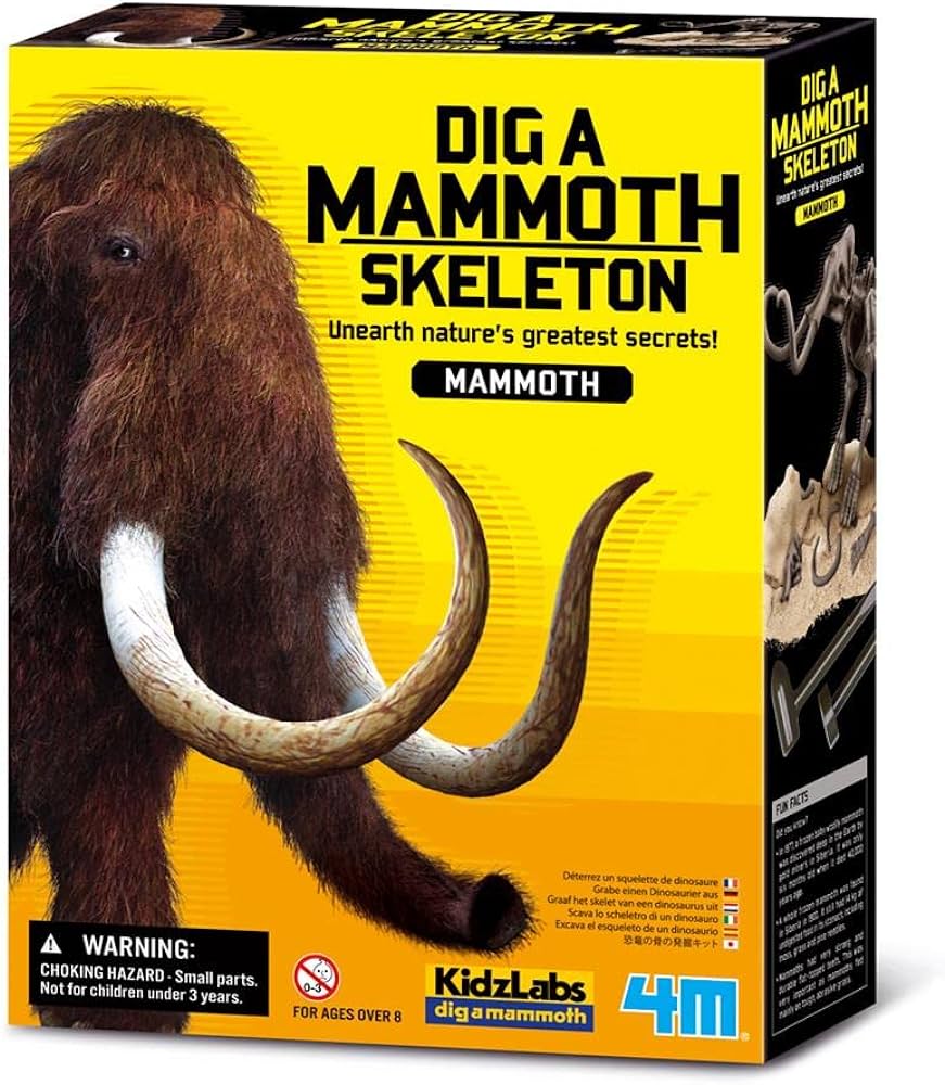 Set de joaca - Sapa si descopera dinozauri - Mamut