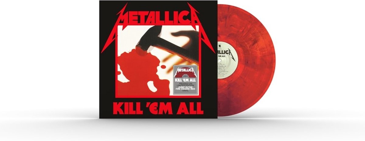 Kill \'Em All (Jump In The Fire Engine) - Red Vinyl | Metallica