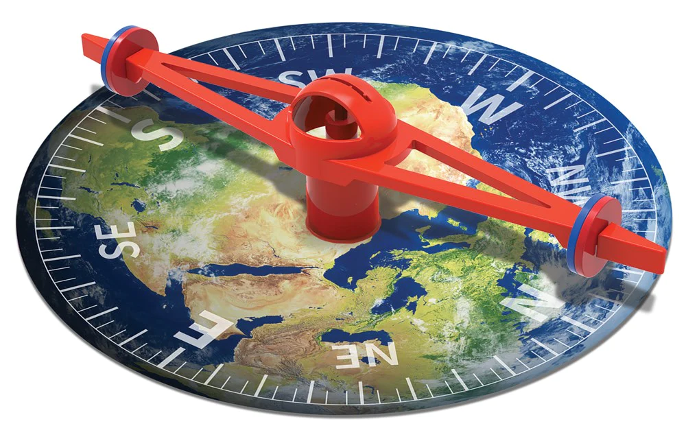 Joc educativ - Giant Magnetic Compass | 4M