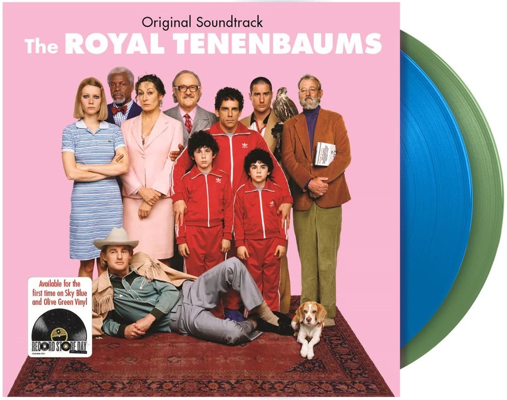 The Royal Tenenbaums - Blue & Green Vinyl LP2 | Various Artists