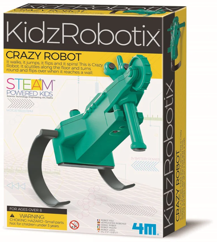 Kit constructie robot - Crazy Robot