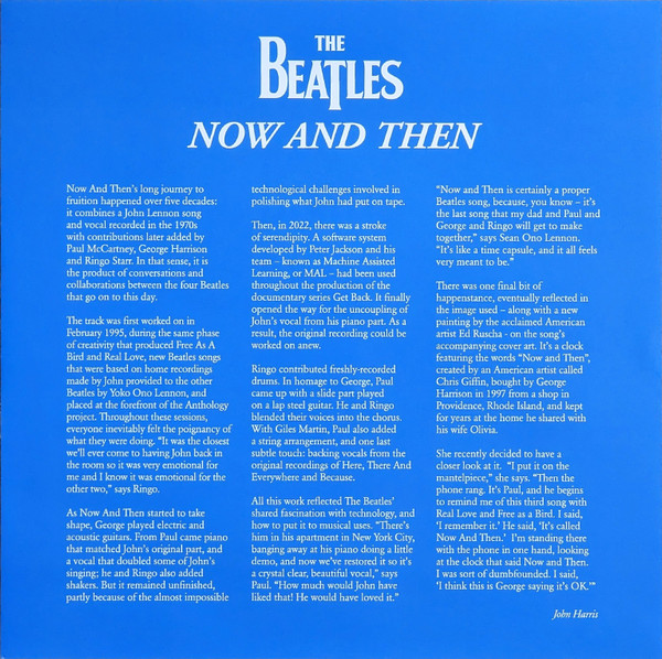 Now And Then / Love Me Do (Vinyl 12