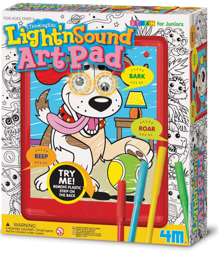 Set creativ - Light\'n\'Sound Art Pad | 4M - 2 | YEO