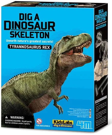 Set de joaca - Sapa si descopera dinozauri - Tyrannosaurus Rex | 4M - 2 | YEO