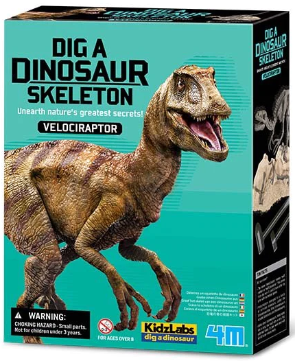 Set de joaca - Sapa si descopera dinozauri - Velociraptor